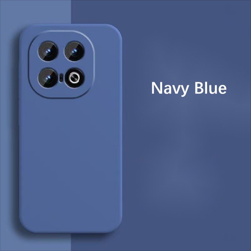 For IQOO 13 Cover Drop and wear resistant Silicone Full Case Classic Simple Solid Color Phone Case Cover