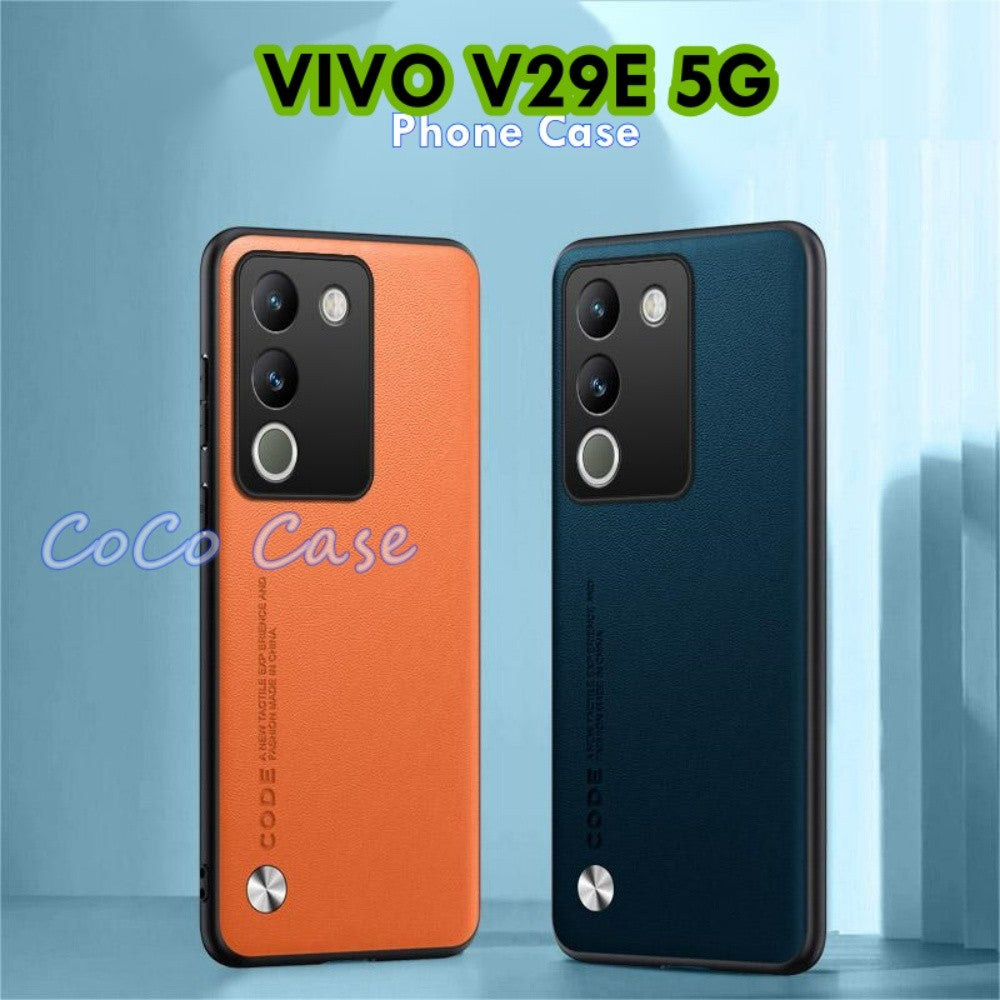 For VIVO V29E 5G Cover Silicone Professional Full Case Classic Simple Solid Color Phone Case Cover sweatproof
