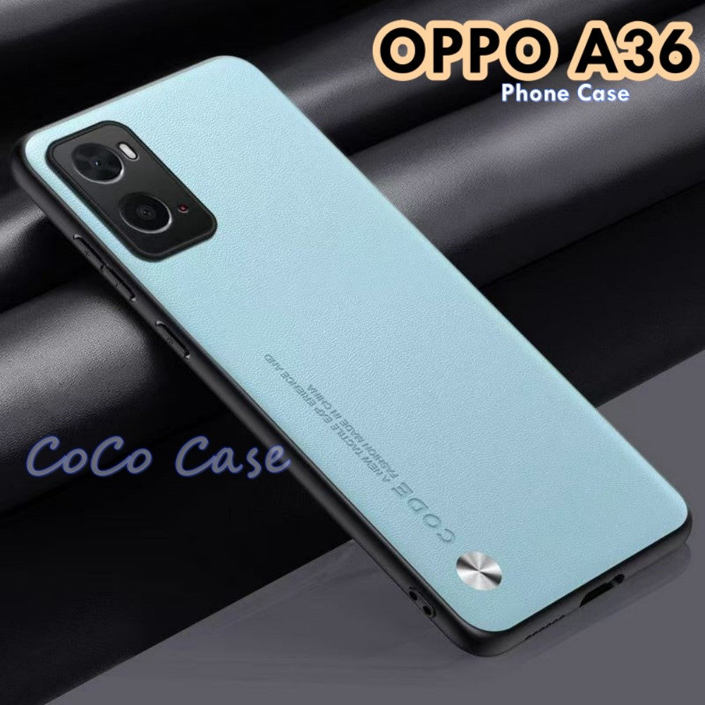 For OPPO A36 Cover Silicone Professional Full Case Classic Simple Solid Color Phone Case Cover sweatproof