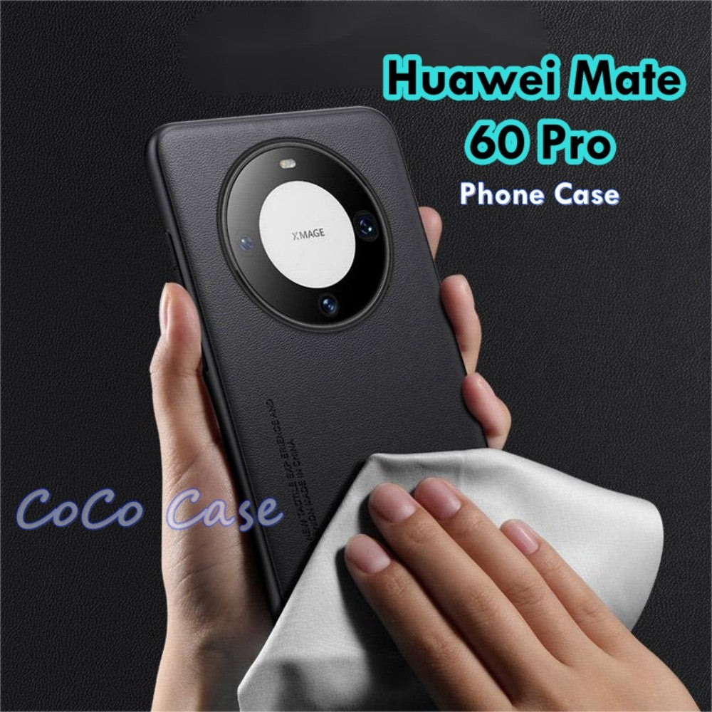 For Huawei Mate 60 Pro Cover Silicone Professional Full Case Classic Simple Solid Color Phone Case Cover sweatproof