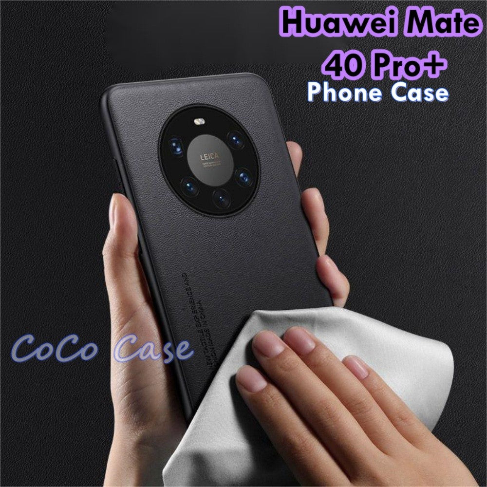 For Huawei Mate 40 Pro+ Cover Silicone Professional Full Case Classic Simple Solid Color Phone Case Cover sweatproof