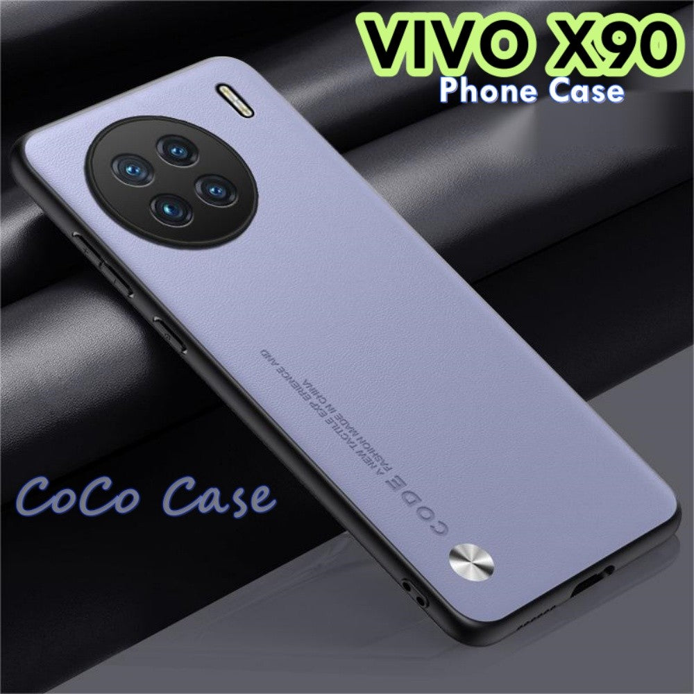 For VIVO X90 Cover Silicone Professional Full Case Classic Simple Solid Color Phone Case Cover sweatproof