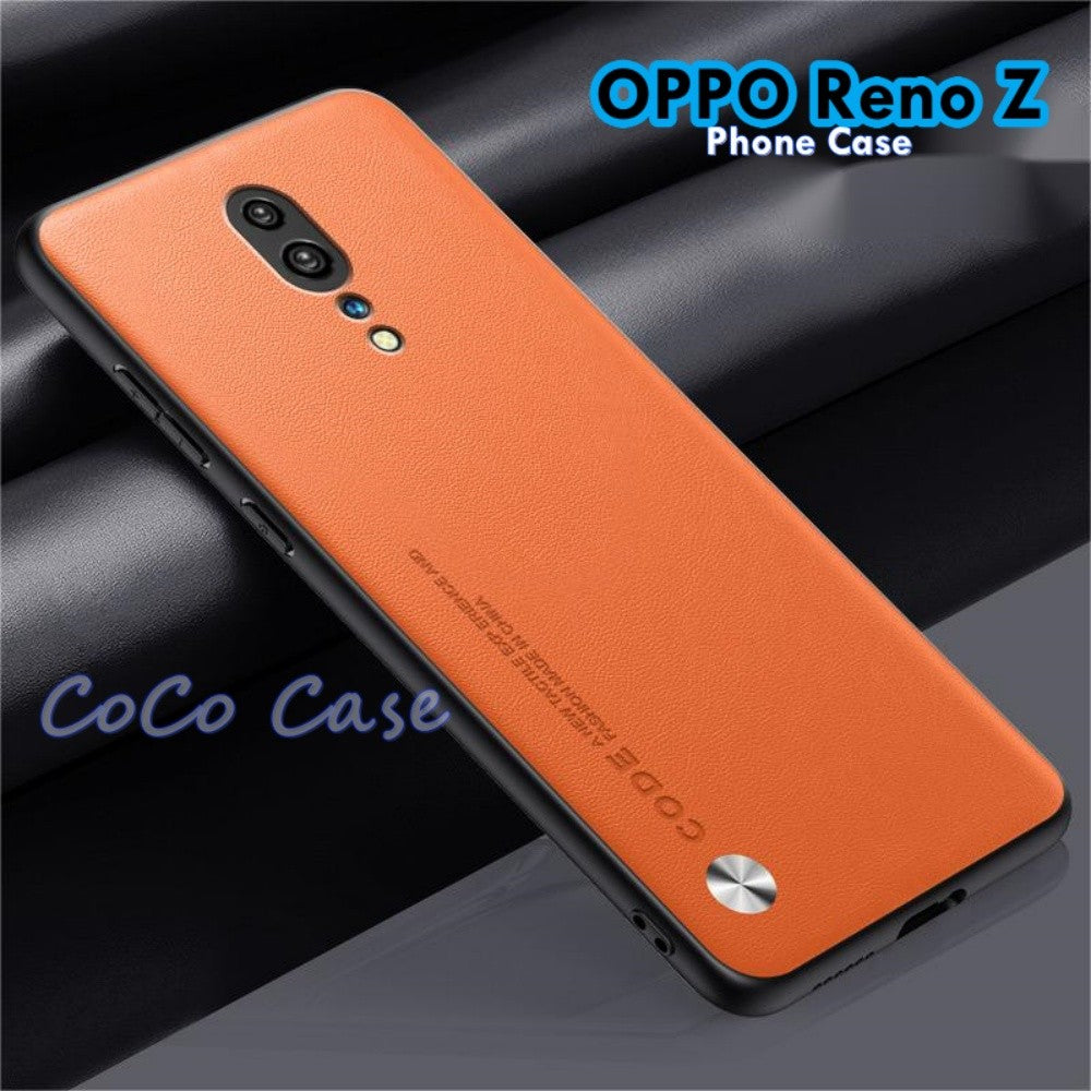 For OPPO Reno Z Cover Silicone Professional Full Case Classic Simple Solid Color Phone Case Cover sweatproof