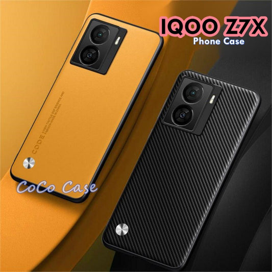 For IQOO Z7X Cover Silicone Professional Full Case Classic Simple Solid Color Phone Case Cover sweatproof