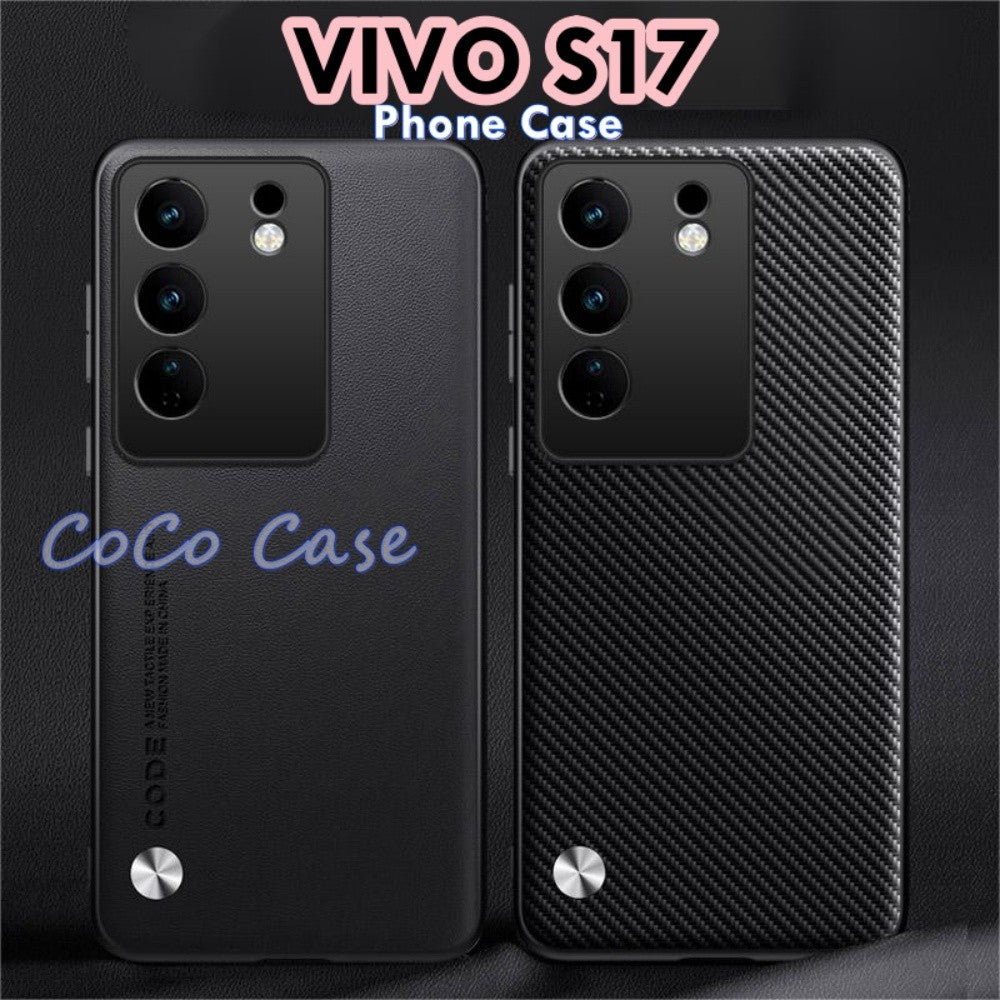For VIVO S17 Cover Silicone Professional Full Case Classic Simple Solid Color Phone Case Cover sweatproof
