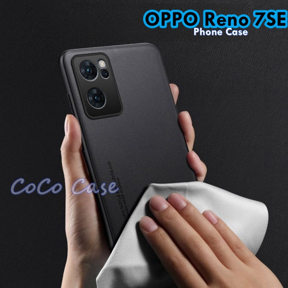 For OPPO Reno 7SE Cover Silicone Professional Full Case Classic Simple Solid Color Phone Case Cover sweatproof