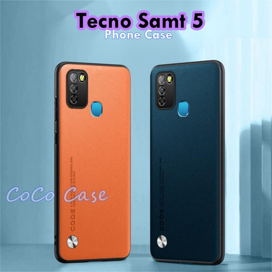 For Tecno Samt 5 Cover Silicone Professional Full Case Classic Simple Solid Color Phone Case Cover sweatproof