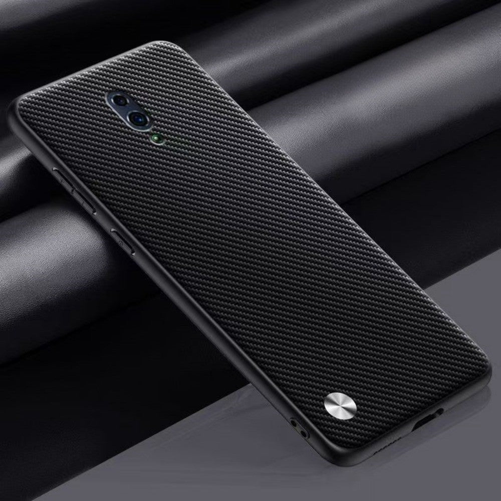 For OPPO Reno Cover Silicone Professional Full Case Classic Simple Solid Color Phone Case Cover sweatproof