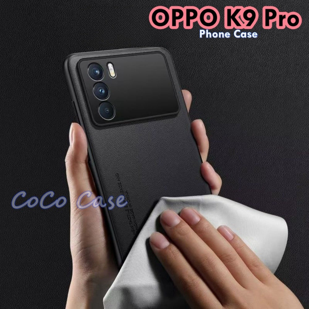 For OPPO K9 Pro Cover Silicone Professional Full Case Classic Simple Solid Color Phone Case Cover sweatproof
