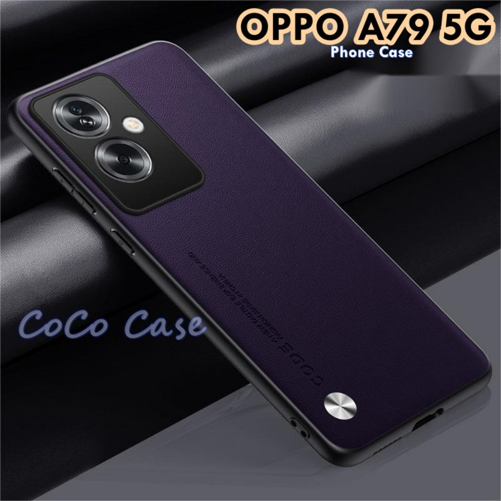 For OPPO A79 5G Cover Silicone Professional Full Case Classic Simple Solid Color Phone Case Cover sweatproof