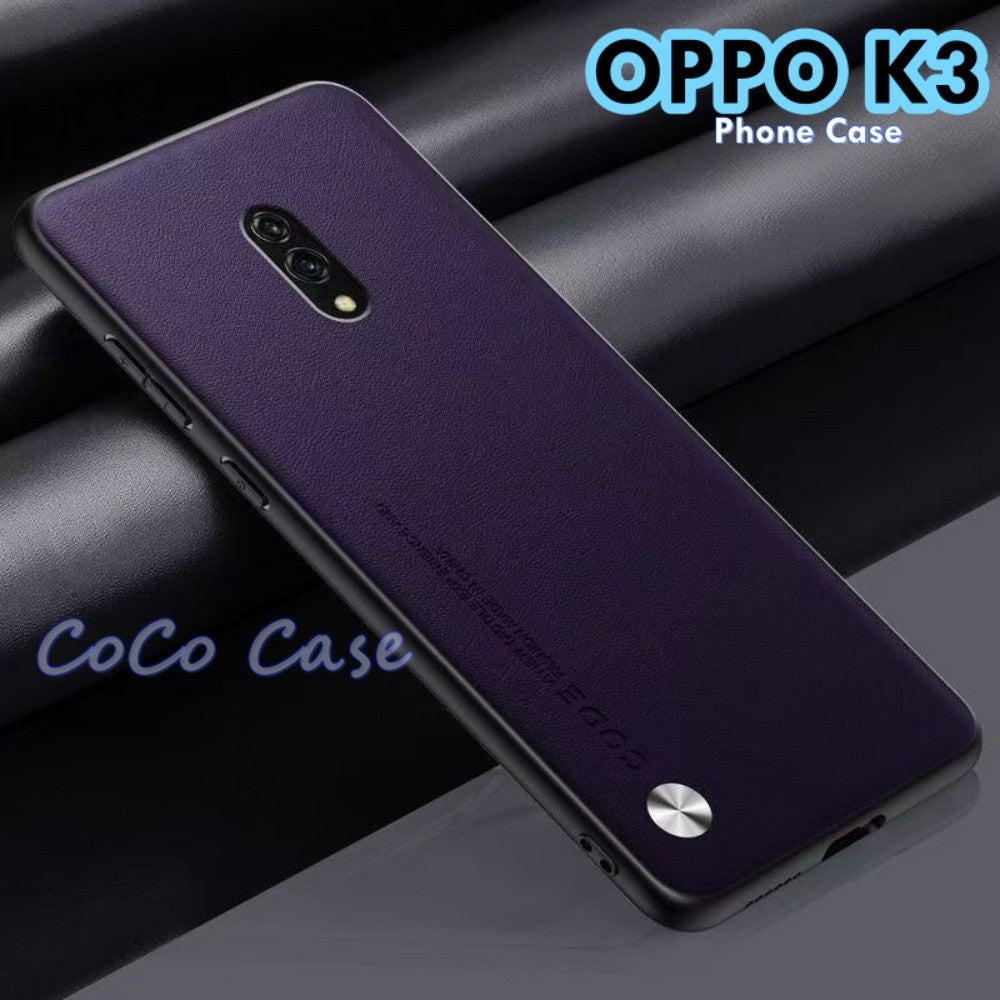 For OPPO K3 Cover Silicone Professional Full Case Classic Simple Solid Color Phone Case Cover sweatproof