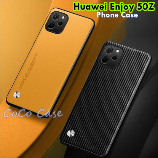 For Huawei Enjoy 50Z Cover Silicone Professional Full Case Classic Simple Solid Color Phone Case Cover sweatproof