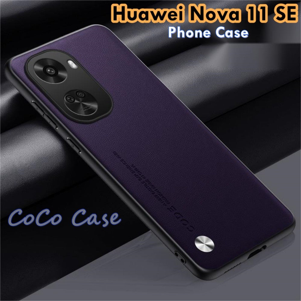 For Huawei Nova 11 SE Cover Silicone Professional Full Case Classic Simple Solid Color Phone Case Cover sweatproof