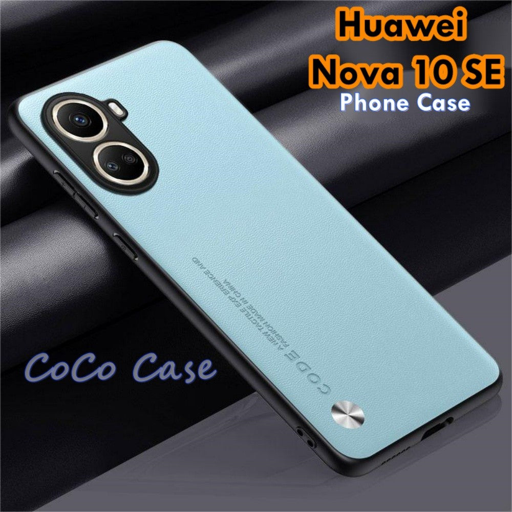 For Huawei Nova 10 SE Cover Silicone Professional Full Case Classic Simple Solid Color Phone Case Cover sweatproof