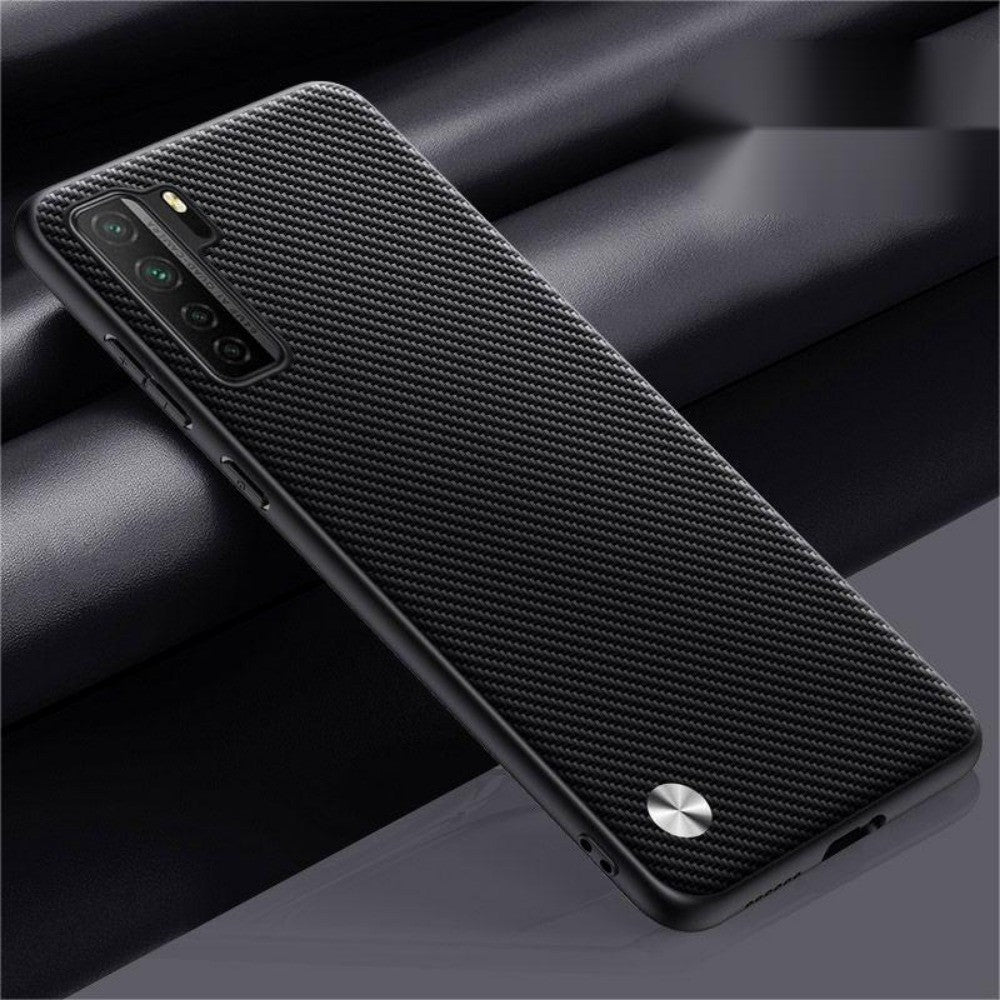 For Huawei Nova 7 SE Cover Silicone Professional Full Case Classic Simple Solid Color Phone Case Cover sweatproof