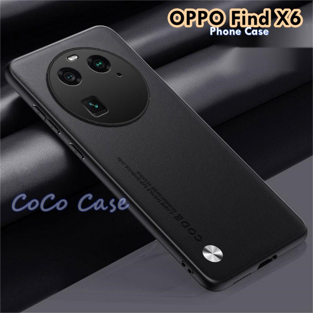 For OPPO Find X6 Cover Silicone Professional Full Case Classic Simple Solid Color Phone Case Cover sweatproof
