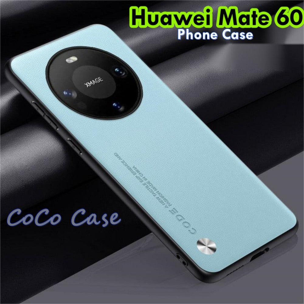 For Huawei Mate 60 Cover Silicone Professional Full Case Classic Simple Solid Color Phone Case Cover sweatproof