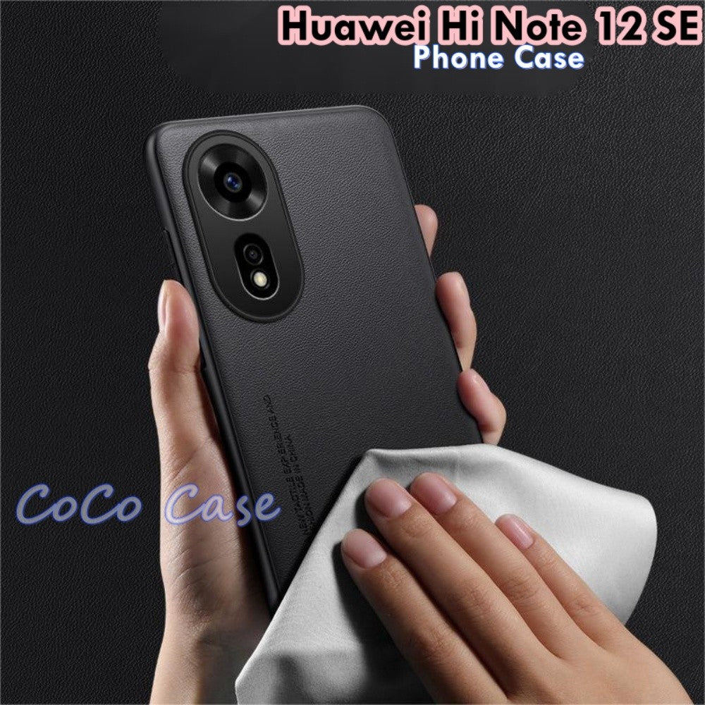 For Huawei Hi Note 12 SE Cover Silicone Professional Full Case Classic Simple Solid Color Phone Case Cover sweatproof