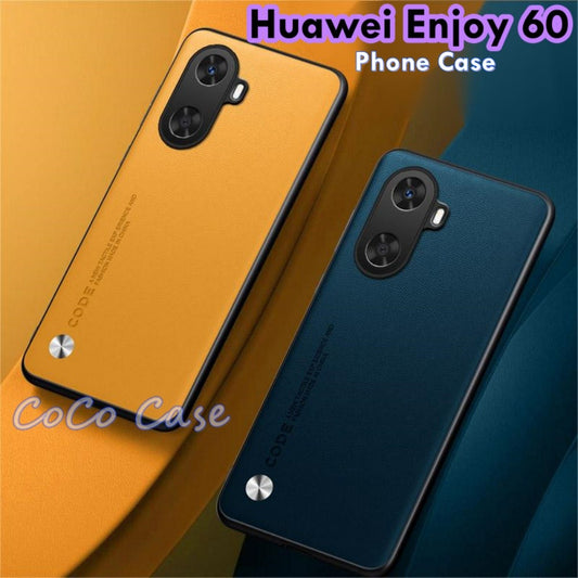 For Huawei Enjoy 60 Cover Silicone Professional Full Case Classic Simple Solid Color Phone Case Cover sweatproof