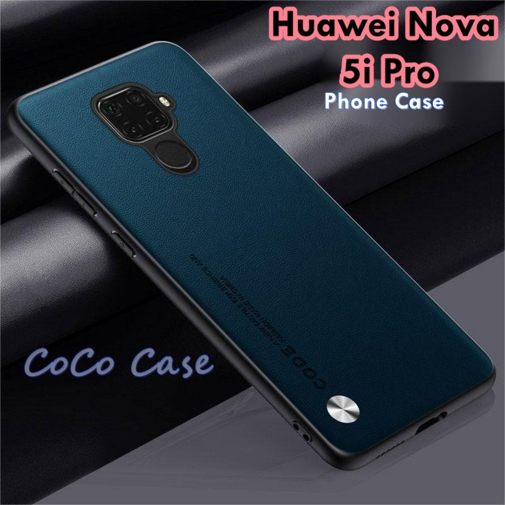 For Huawei Nova 5i Pro Cover Silicone Professional Full Case Classic Simple Solid Color Phone Case Cover sweatproofv