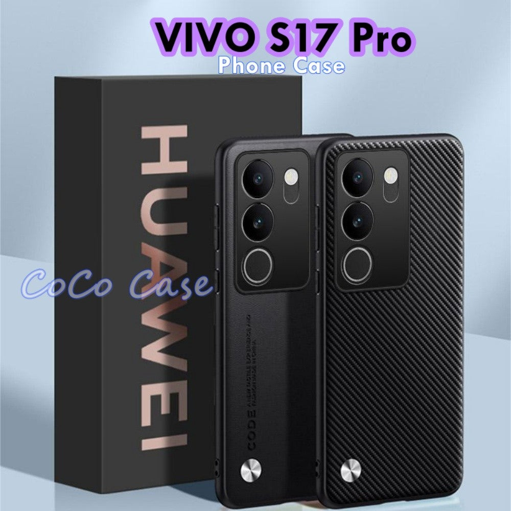 For VIVO S17 Pro Cover Silicone Professional Full Case Classic Simple Solid Color Phone Case Cover sweatproof