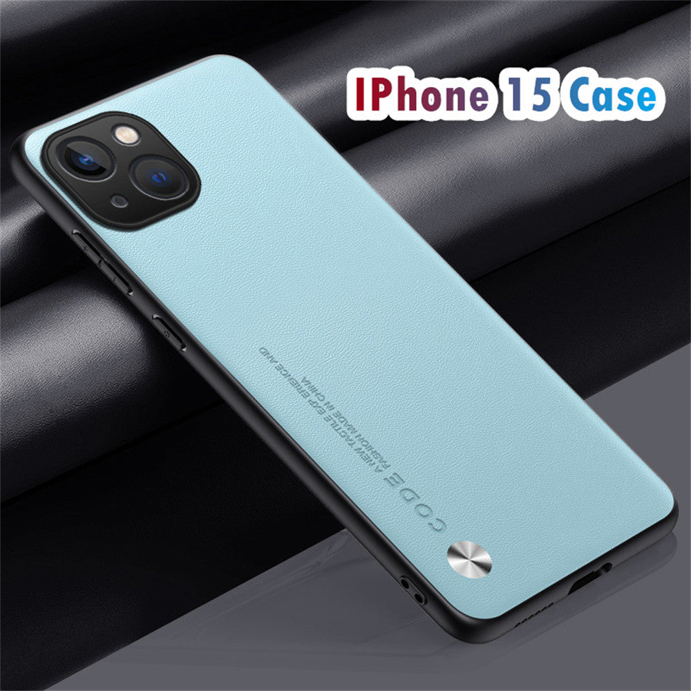 For IPhone 15 Cover Silicone Professional Full Case Classic Simple Solid Color Phone Case Cover sweatproof