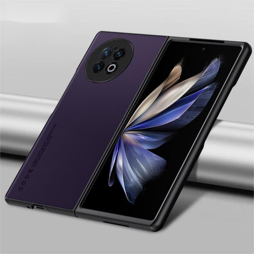 For VIVO X Fold 2 Cover Silicone Professional Full Case Classic Simple Solid Color Phone Case Cover sweatproof