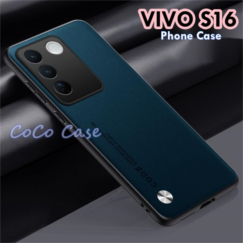 For VIVO S16 Cover Silicone Professional Full Case Classic Simple Solid Color Phone Case Cover sweatproof