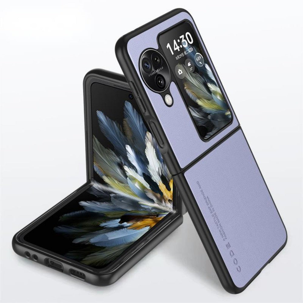 For OPPO Find N3 Flip Cover Silicone Professional Full Case Classic Simple Solid Color Phone Case Cover sweatproof