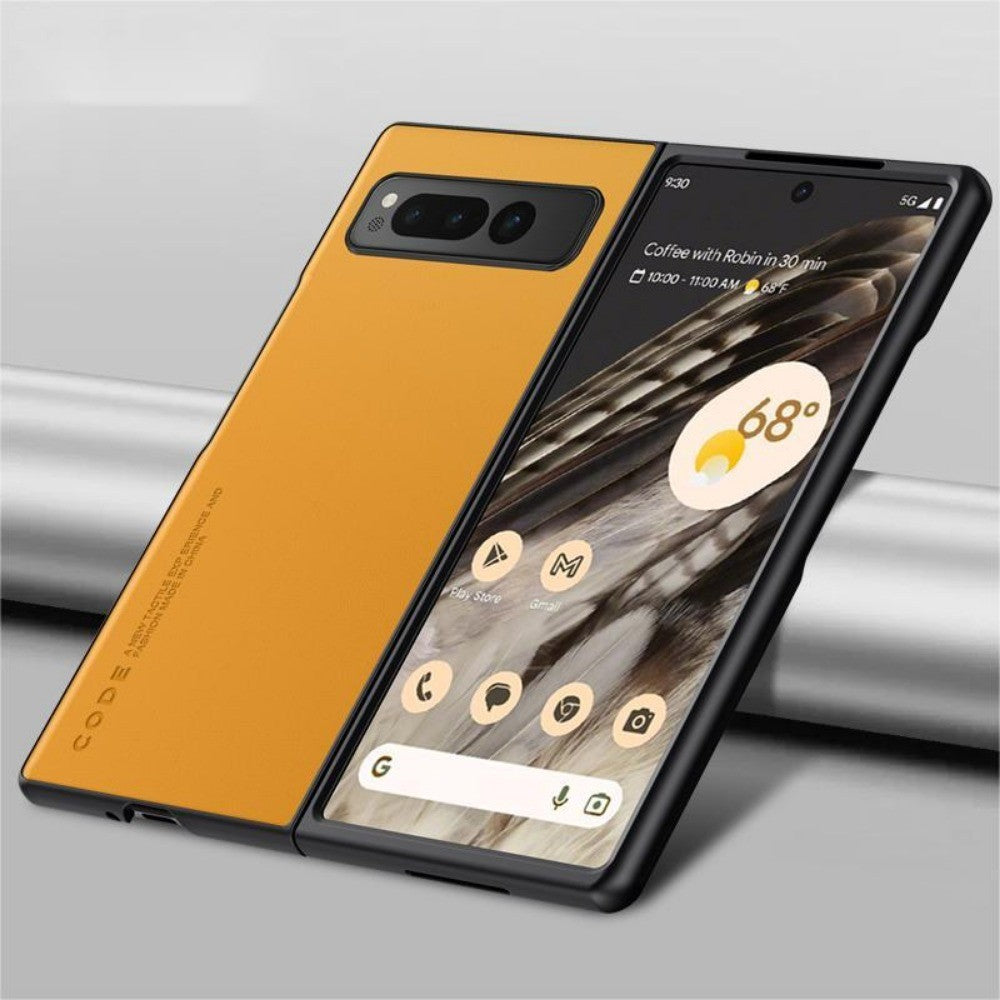 For Google Pixel Fold Cover Silicone Professional Full Case Classic Simple Solid Color Phone Case Cover sweatproof