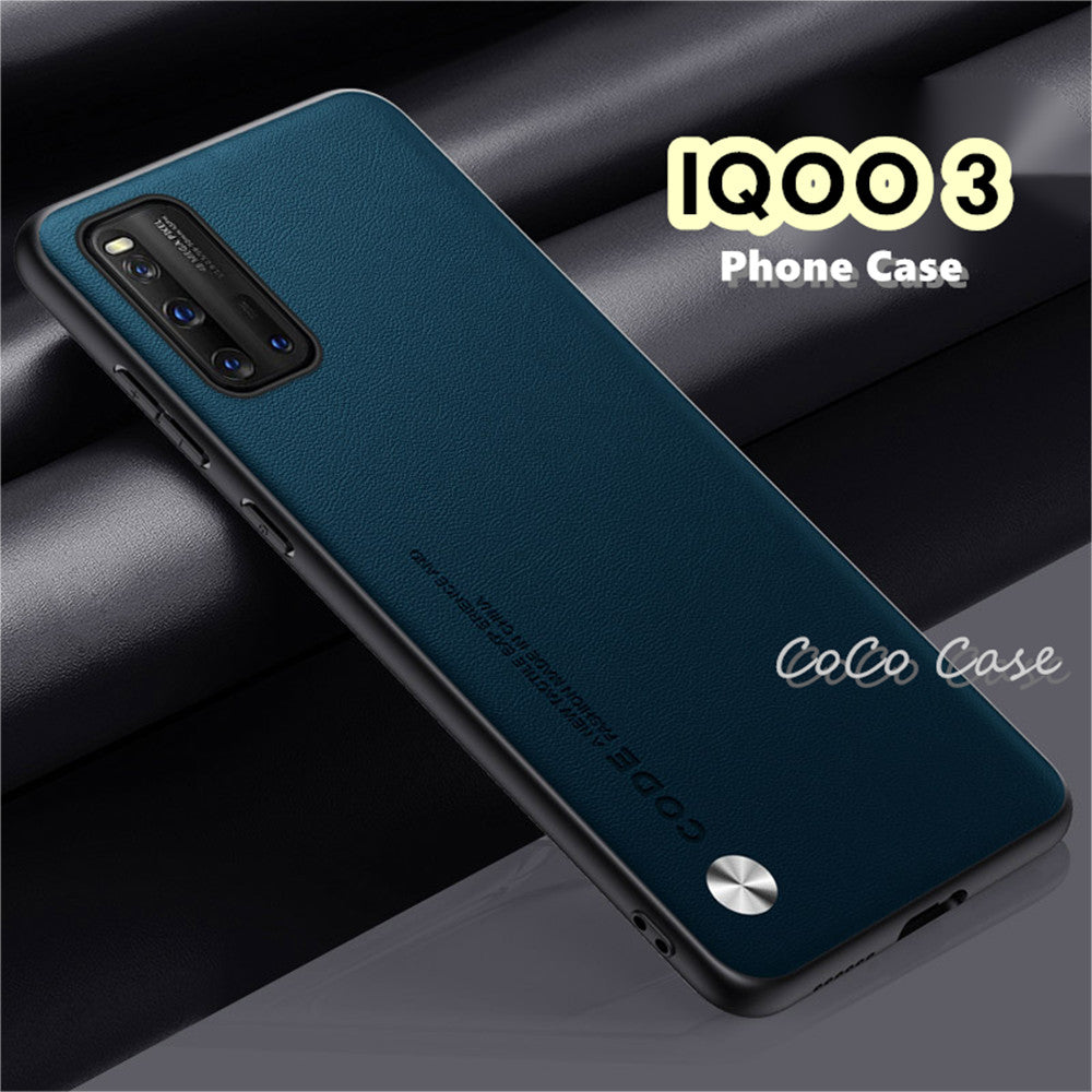 For IQOO 3 Cover Silicone Professional Full Case Classic Simple Solid Color Phone Case Cover sweatproof