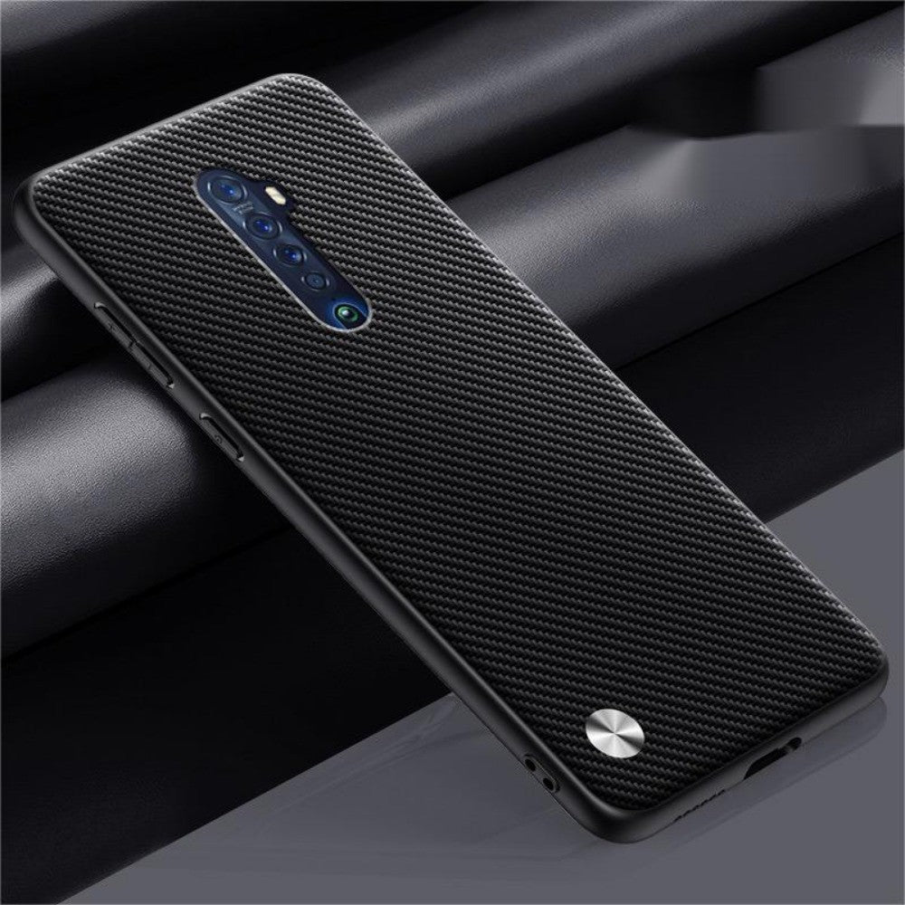 For OPPO Reno 2 Cover Silicone Professional Full Case Classic Simple Solid Color Phone Case Cover sweatproof