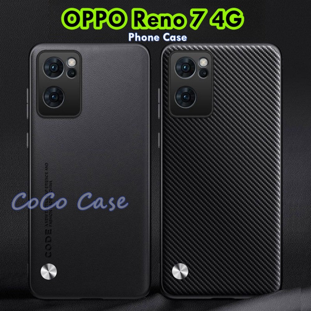 For OPPO Reno 7 4G Cover Silicone Professional Full Case Classic Simple Solid Color Phone Case Cover sweatproof