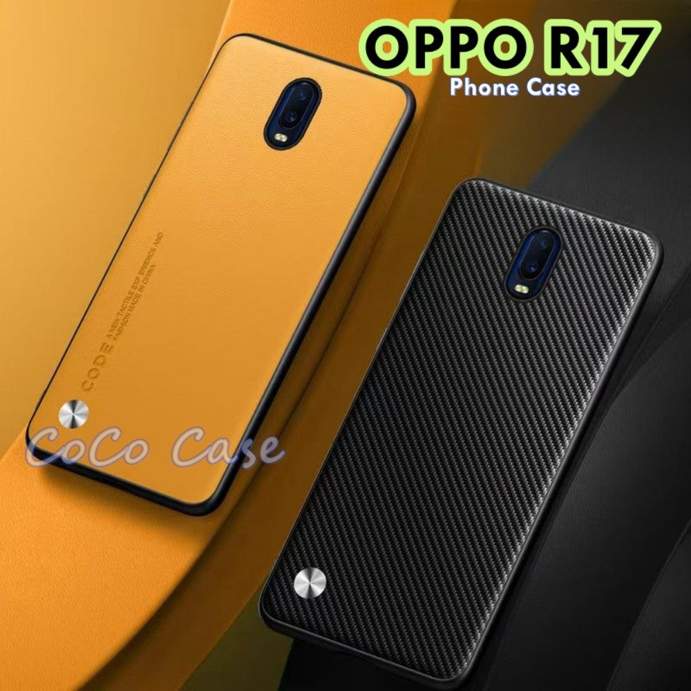 For OPPO R17 Cover Silicone Professional Full Case Classic Simple Solid Color Phone Case Cover sweatproof