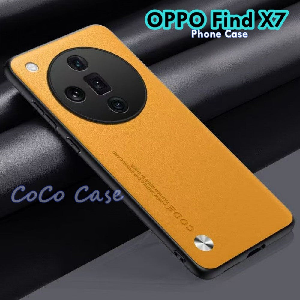 For OPPO Find X7 Cover Silicone Professional Full Case Classic Simple Solid Color Phone Case Cover sweatproof