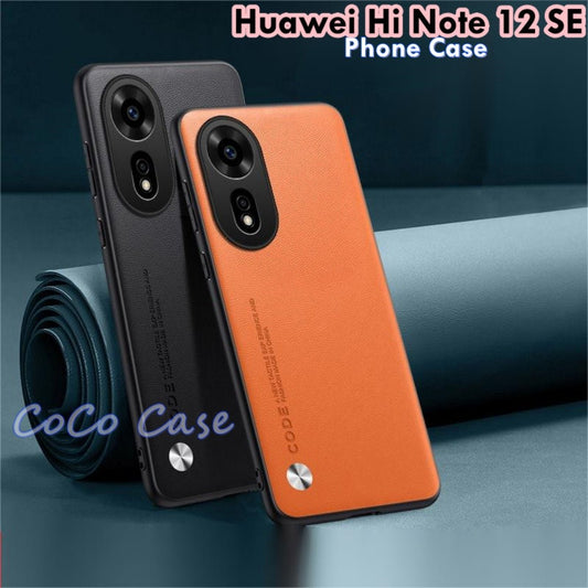 For Huawei Hi Note 12 SE Cover Silicone Professional Full Case Classic Simple Solid Color Phone Case Cover sweatproof