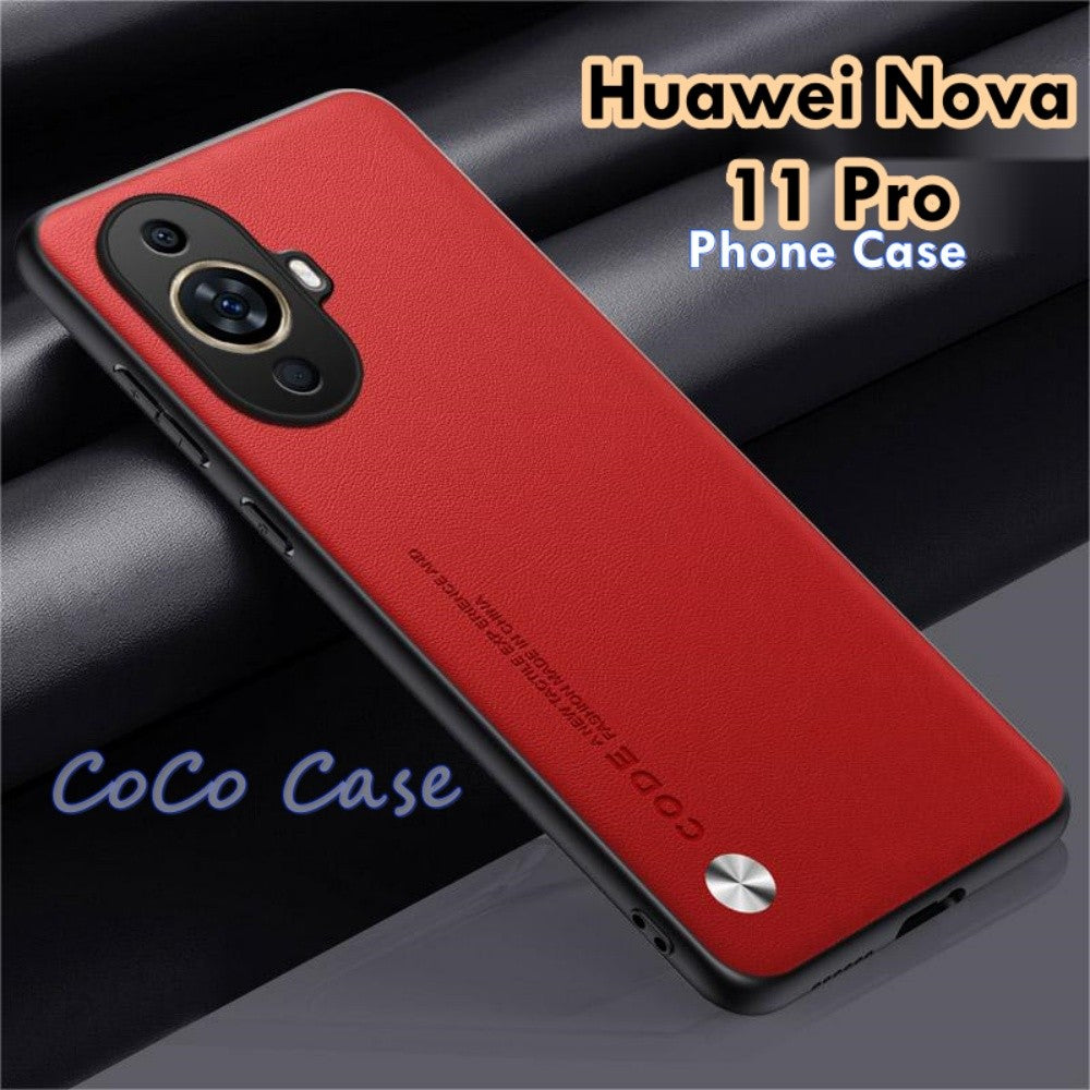For Huawei Nova 11 Pro Cover Silicone Professional Full Case Classic Simple Solid Color Phone Case Cover sweatproof