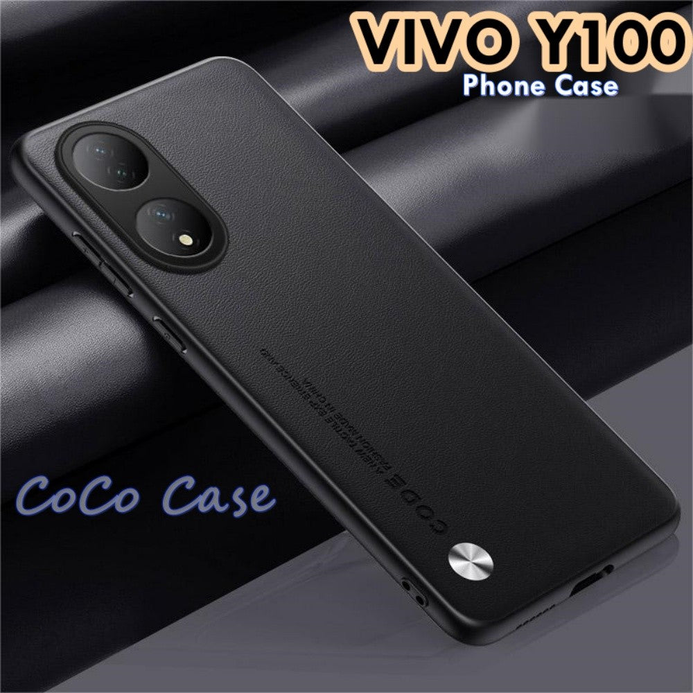For VIVO Y100 Cover Silicone Professional Full Case Classic Simple Solid Color Phone Case Cover sweatproof