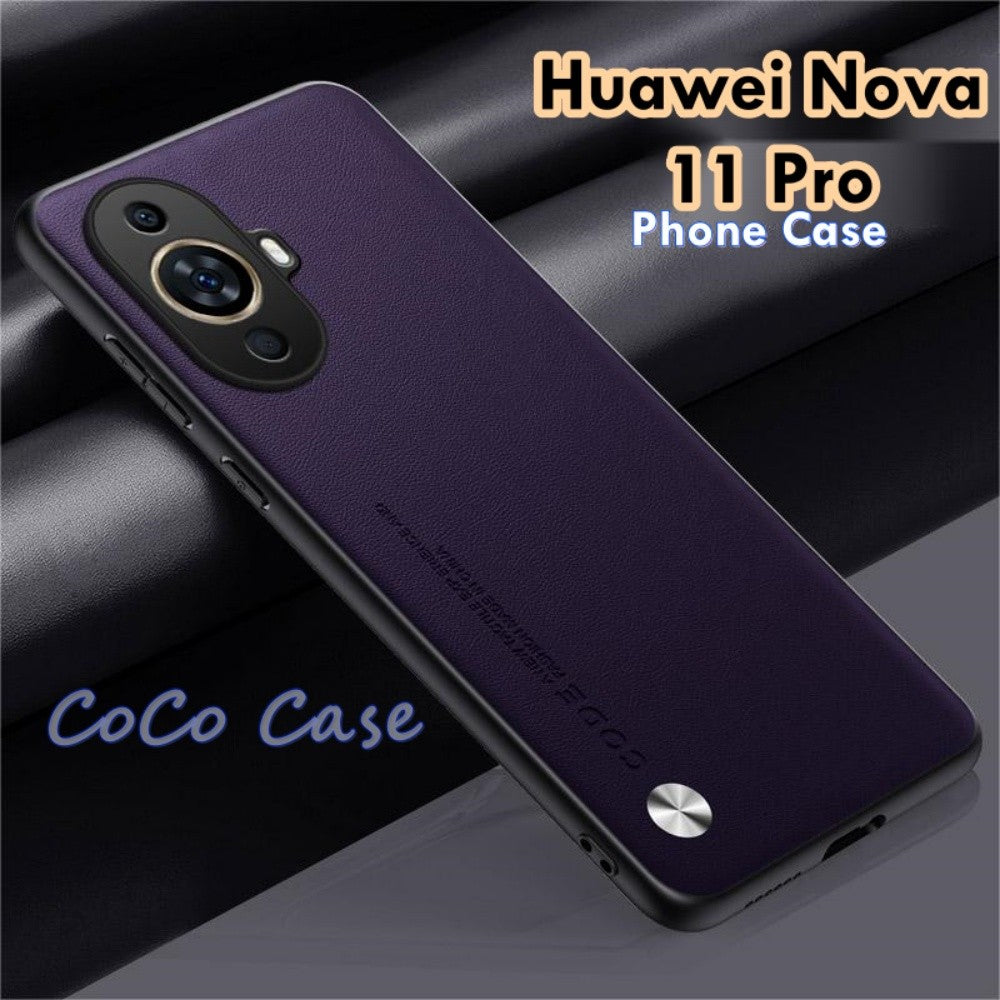 For Huawei Nova 11 Pro Cover Silicone Professional Full Case Classic Simple Solid Color Phone Case Cover sweatproof