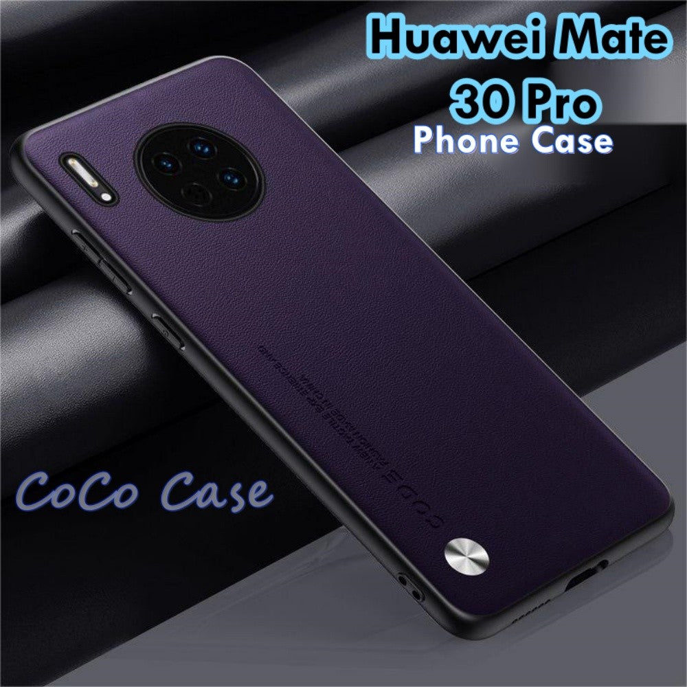 For Huawei Mate 30 Pro Cover Silicone Professional Full Case Classic Simple Solid Color Phone Case Cover sweatproof