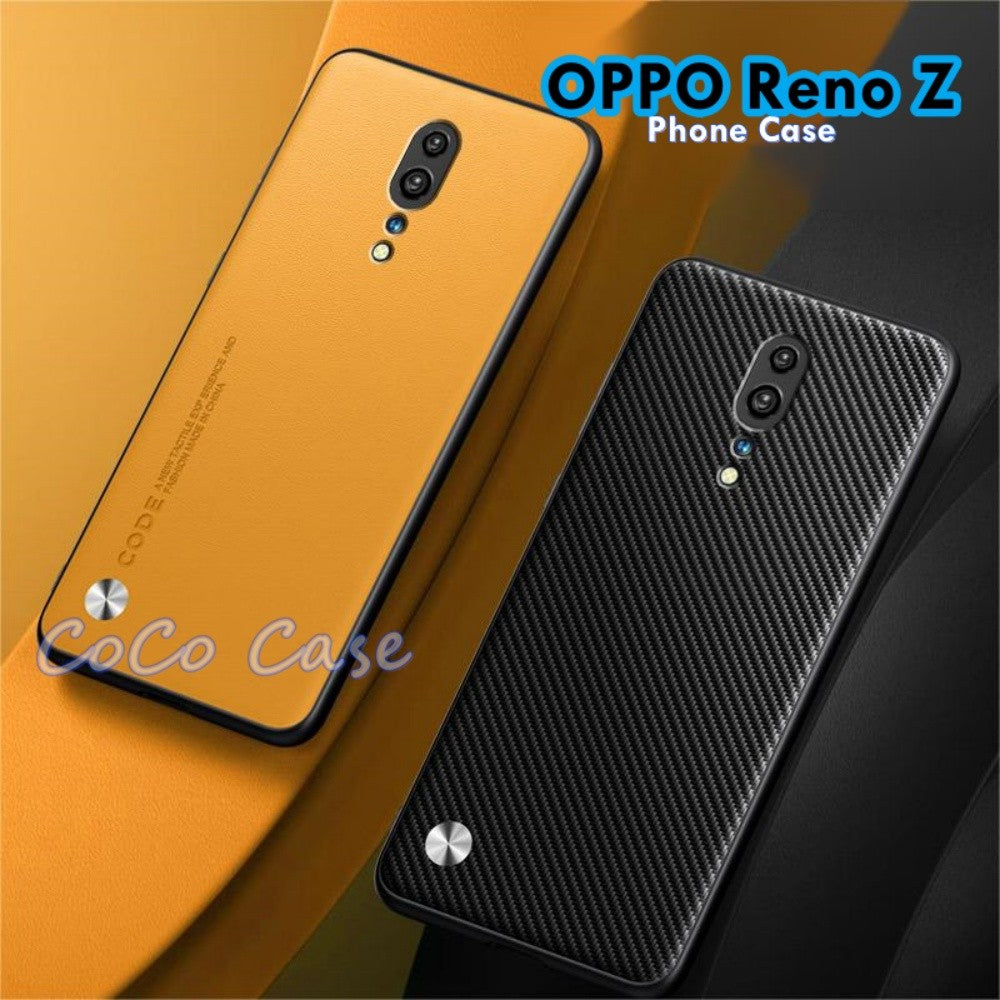 For OPPO Reno Z Cover Silicone Professional Full Case Classic Simple Solid Color Phone Case Cover sweatproof