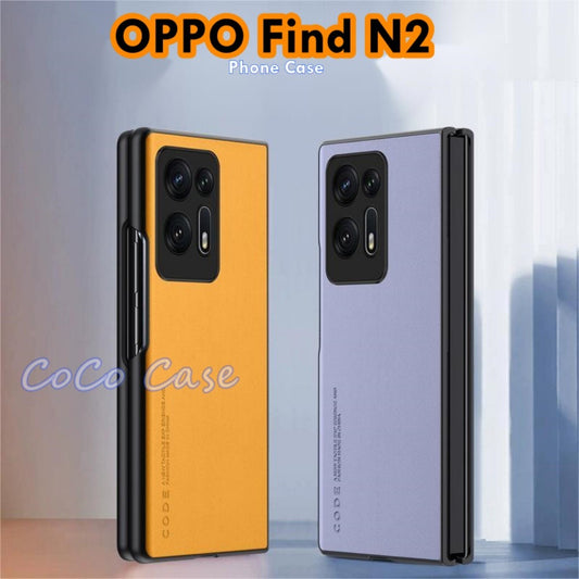 For OPPO Find N2 Cover Silicone Professional Full Case Classic Simple Solid Color Phone Case Cover sweatproof