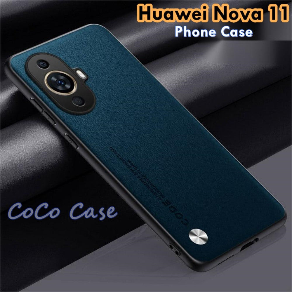 For Huawei Nova 11 Cover Silicone Professional Full Case Classic Simple Solid Color Phone Case Cover sweatproof