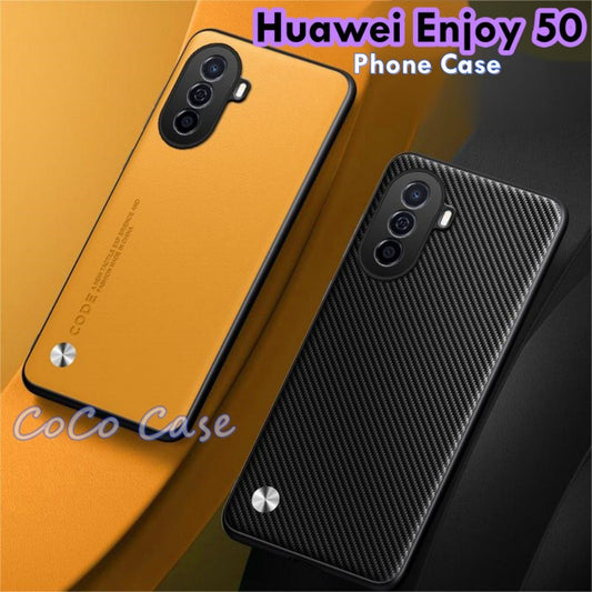 For Huawei Enjoy 50 Cover Silicone Professional Full Case Classic Simple Solid Color Phone Case Cover sweatproof