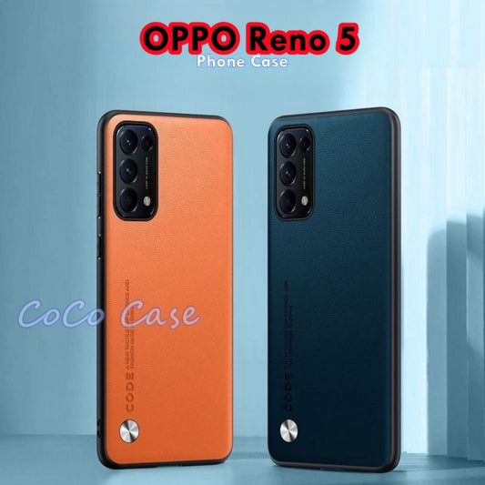 For OPPO Reno 5 Cover Silicone Professional Full Case Classic Simple Solid Color Phone Case Cover sweatproof
