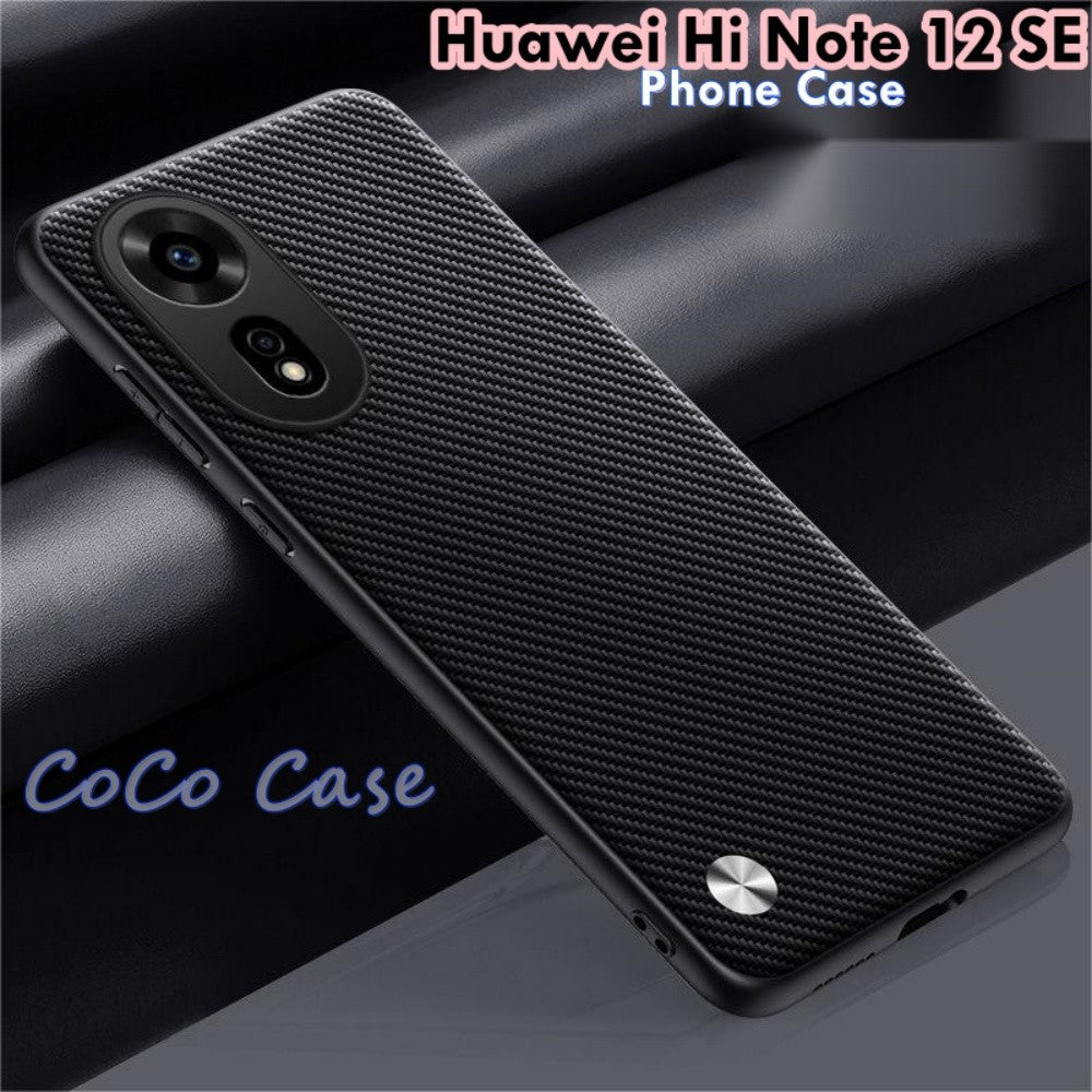 For Huawei Hi Note 12 SE Cover Silicone Professional Full Case Classic Simple Solid Color Phone Case Cover sweatproof