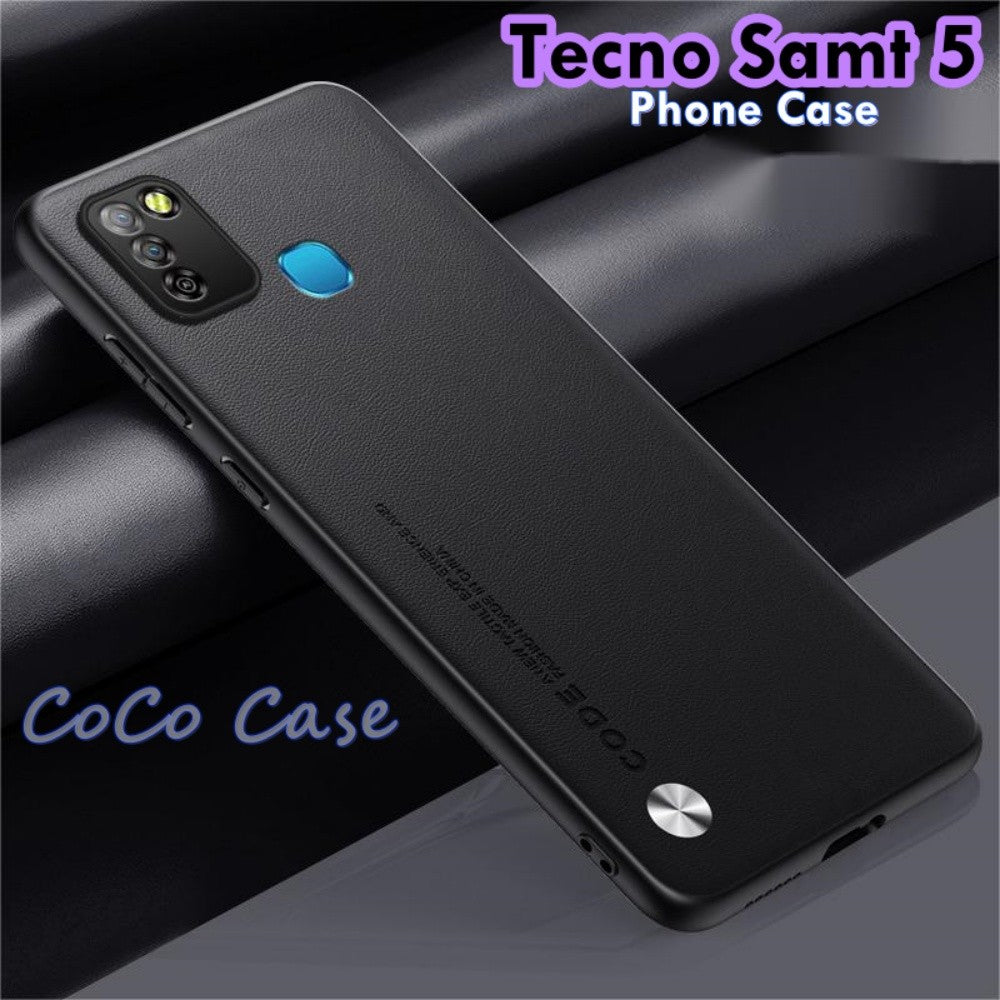 For Tecno Samt 5 Cover Silicone Professional Full Case Classic Simple Solid Color Phone Case Cover sweatproof