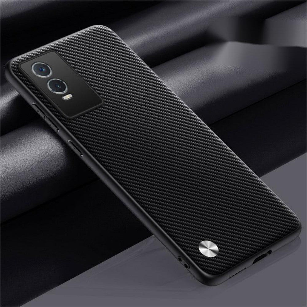 For VIVO Y76S Cover Silicone Professional Full Case Classic Simple Solid Color Phone Case Cover sweatproof