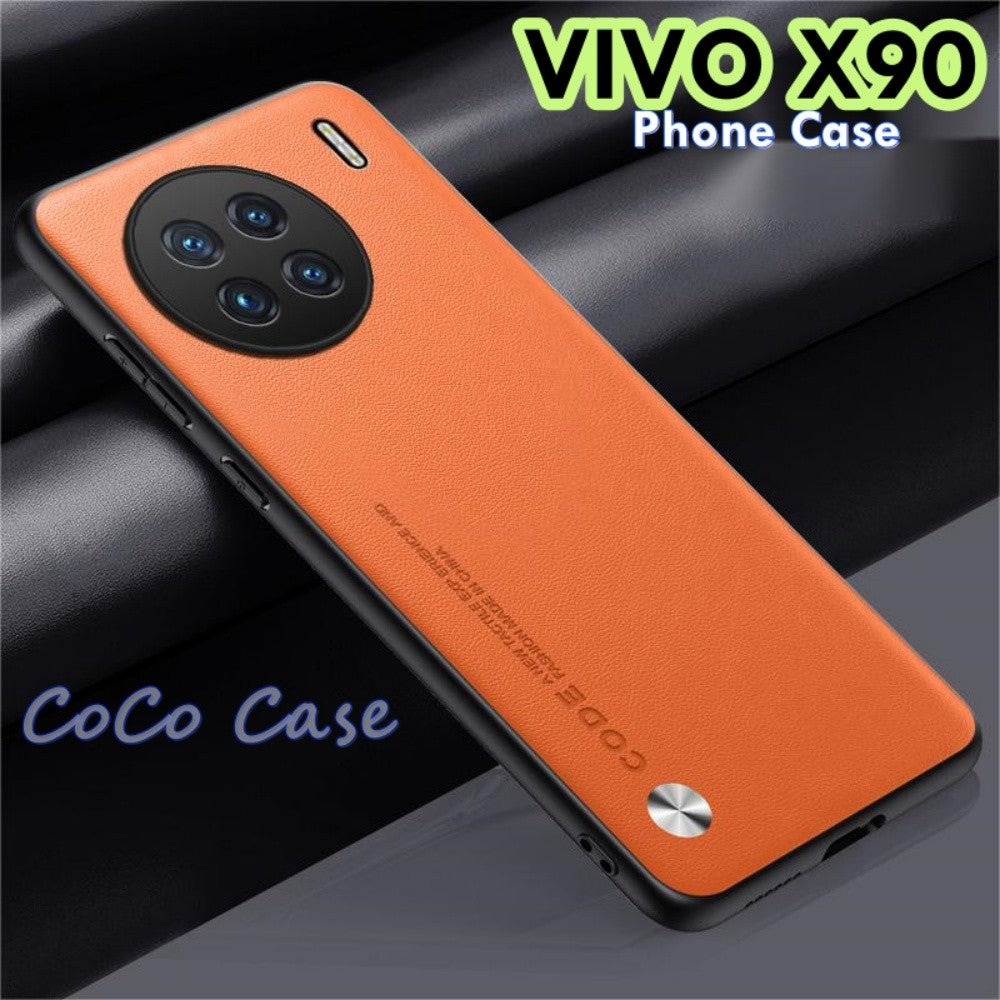 For VIVO X90 Cover Silicone Professional Full Case Classic Simple Solid Color Phone Case Cover sweatproof