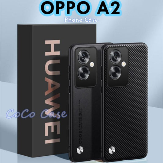 For OPPO A2 Cover Silicone Professional Full Case Classic Simple Solid Color Phone Case Cover sweatproof